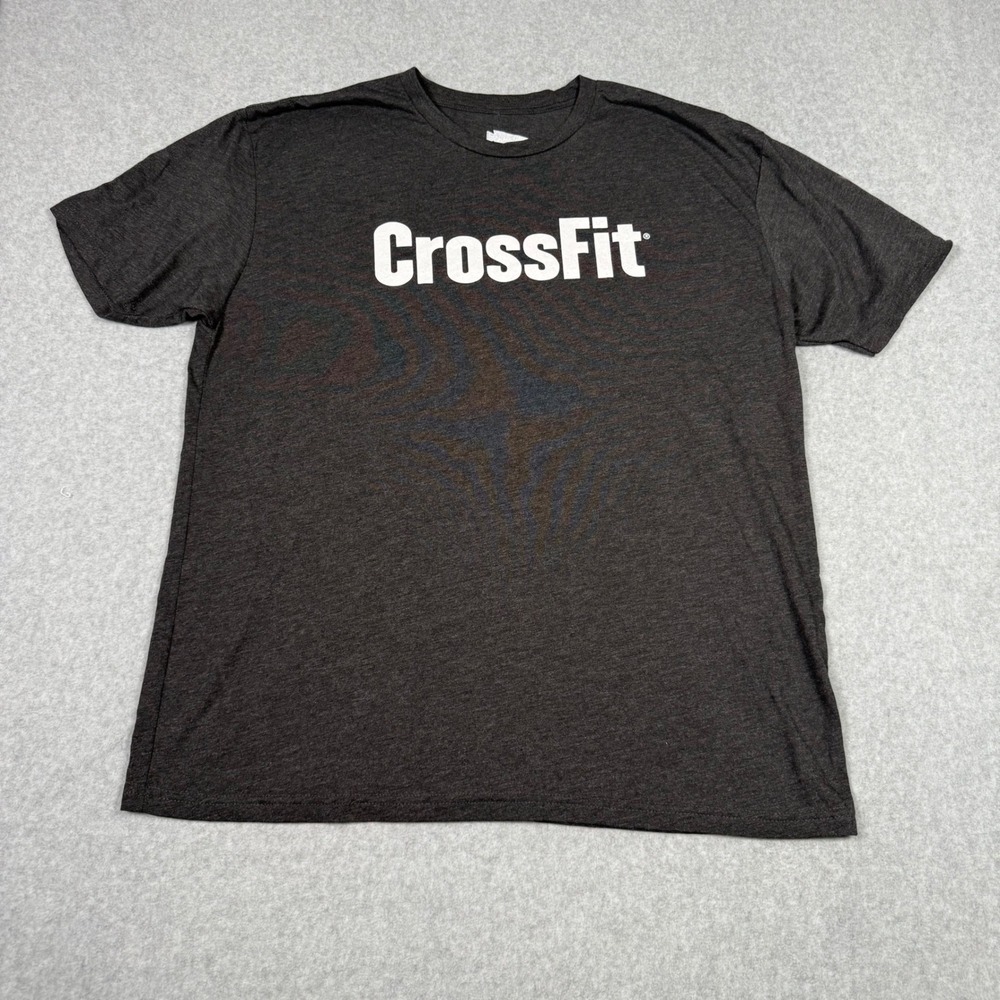 GORUCK CrossFit T Shirt Mens XXL Gray Tri-Blend Short Sleeve Training Tee